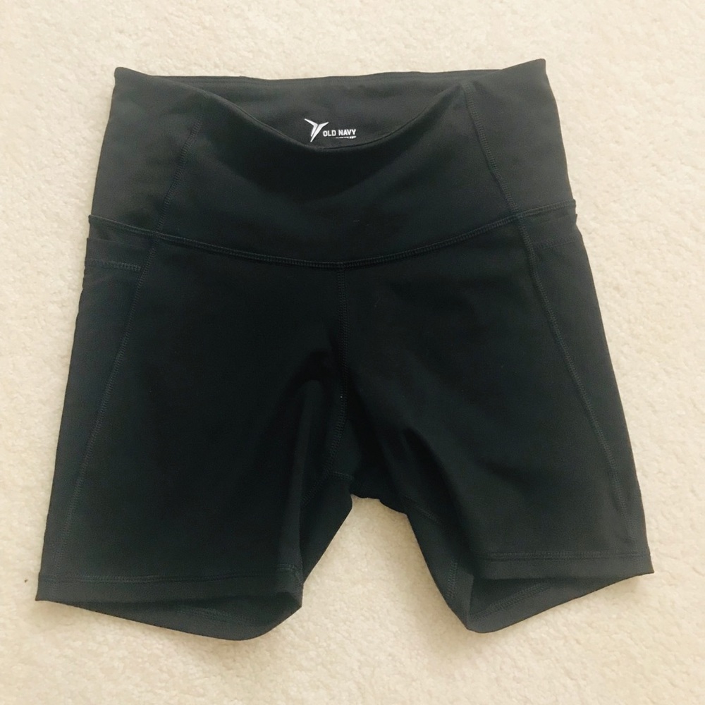 Old Navy Black Compression Shorts